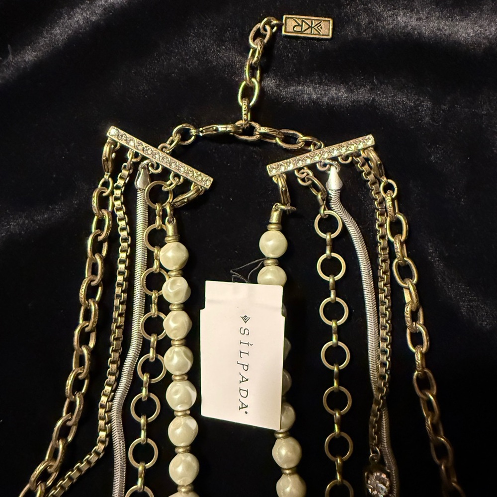 Silpada K&R Collection Practical Pearls necklace, KRN0010 - Picture 2 of 3
